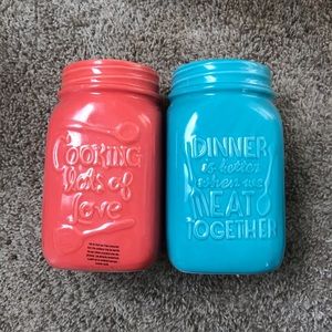 Kitchen jar decor
